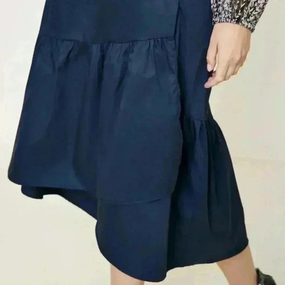 Over The Edge Asymmetrical Midi Skirt - Picture 4 of 4